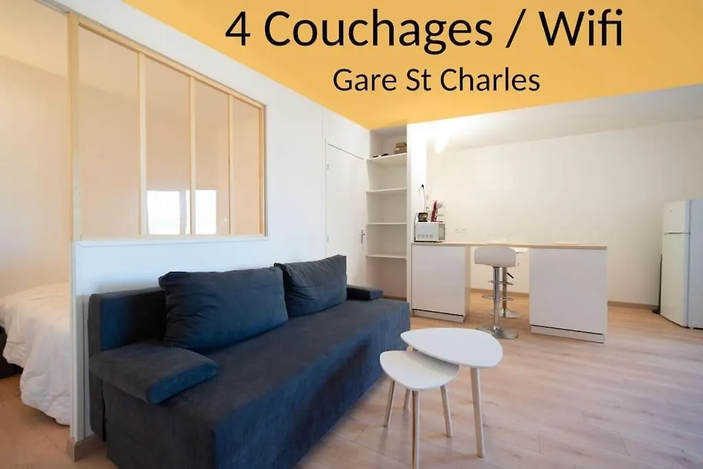 Fully Equipped Apartment 2 To 4 People St Charles 마르세유